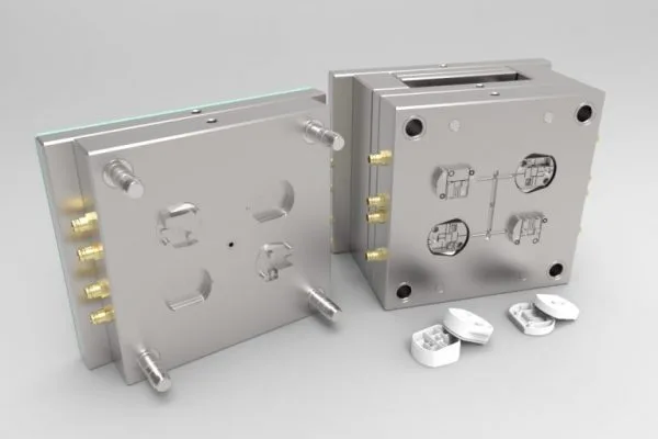 Spritzgussform für Adaptergehäuse (Finke)